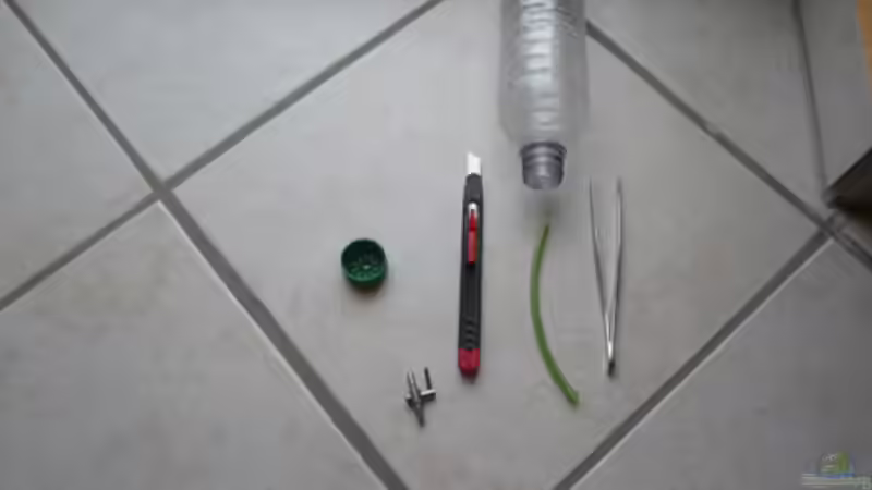 Bau  einer Artemia-Brutstation