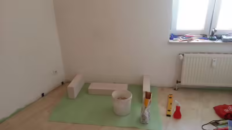 Bau der Unterbaukonstruktion von Kaspian (4)