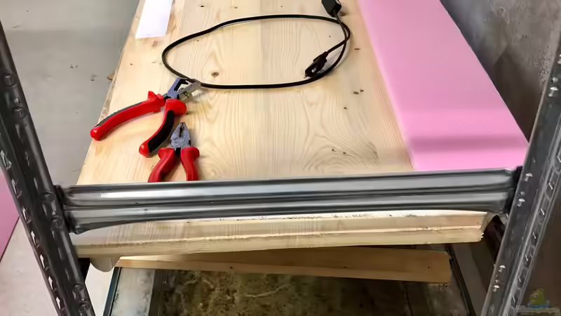 Bau eines Aquarien-Kellers, Teil DREI, Herbst 2018