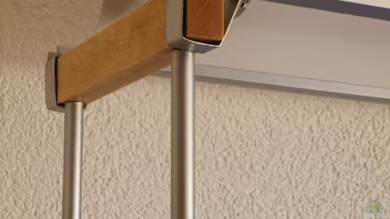 Befestigung der Aluprofile und Leuchte mit Reflektor von bergfrau (40)