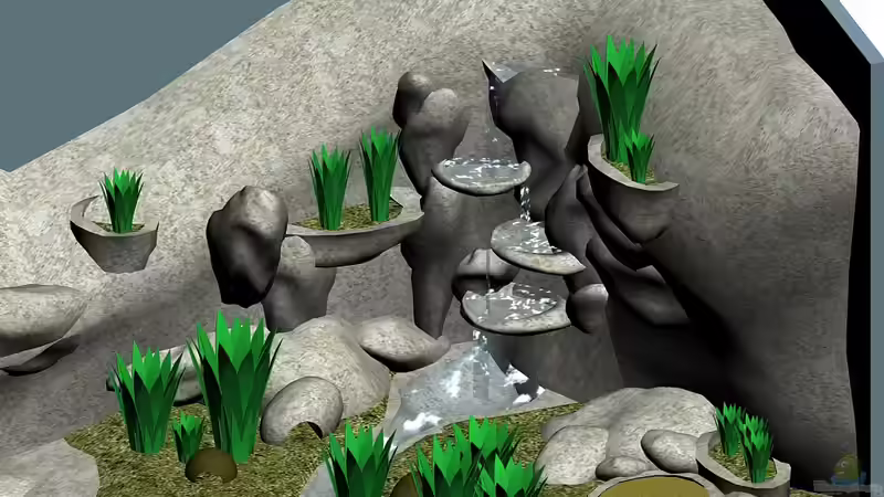 Blick auf den großen Wasserfall von Drako (5)