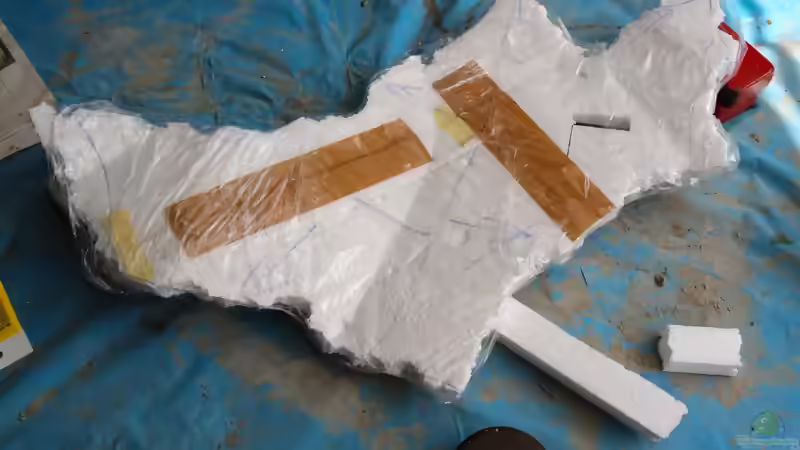 Blog: Cruiser Brunos Malawi-Projekt -3- Bau der Rückwände und Riffplatten (4766)