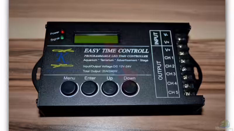 Blog: Mich@`s Stiftung Aqua-Test: Easy Time  Controll "Special Edition" -  LED Controller (4888)