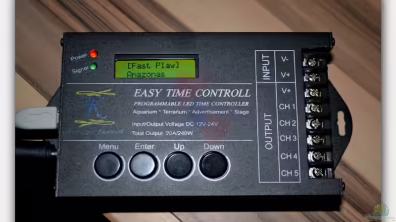 Blog: Mich@`s Stiftung Aqua-Test: Easy Time  Controll "Special Edition" -  LED Controller (4888)