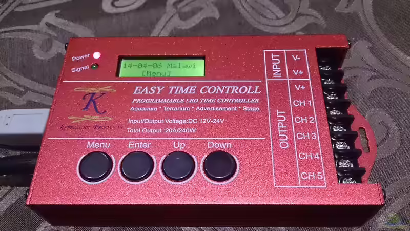 Blog: Mich@`s Stiftung Aqua-Test: Easy Time Controll (ECT®) - LED Controller (5012)