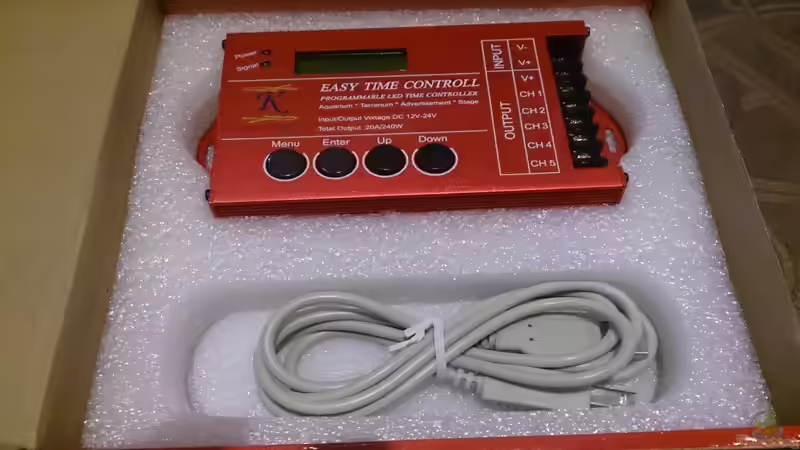 Blog: Mich@`s Stiftung Aqua-Test: Easy Time Controll (ECT®) - LED Controller (5012)