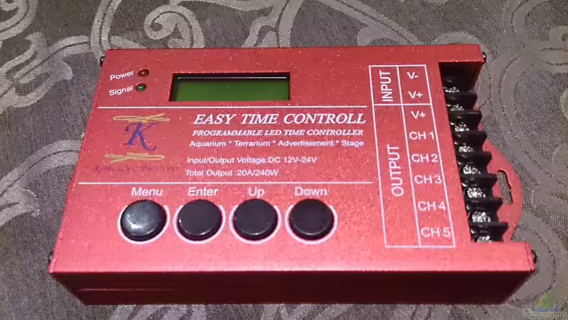 Blog: Mich@`s Stiftung Aqua-Test: Easy Time Controll (ECT®) - LED Controller (5012)
