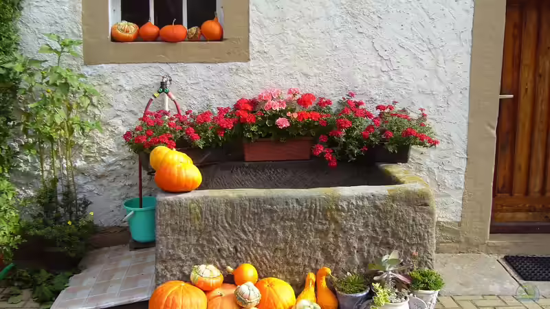 Blumenschmuck aus dem eigenen Garten