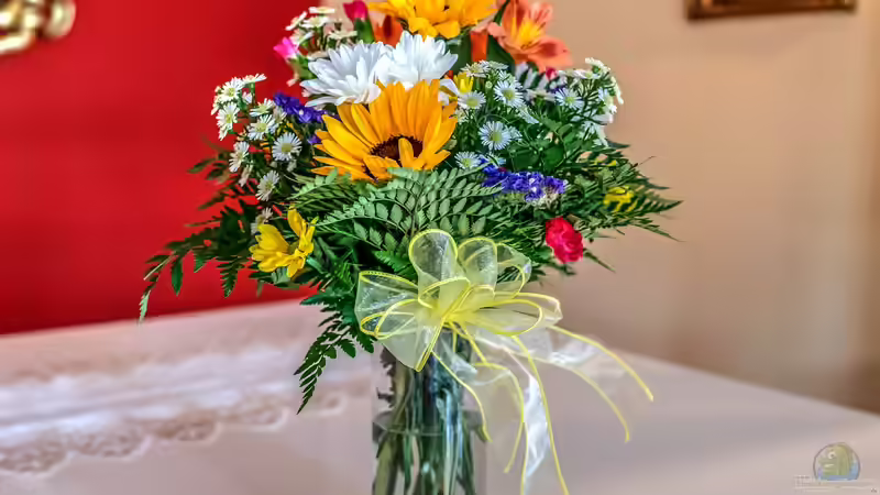 Blumenschmuck aus dem eigenen Garten