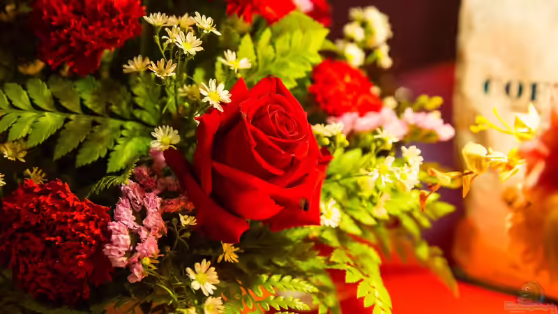 Blumenschmuck aus dem eigenen Garten