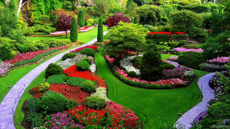 Butchart Gardens - Kanadas Gartenparadies für Natur- und Gartenliebhaber