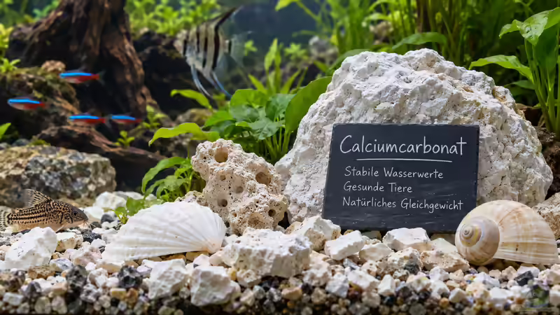 Calciumcarbonat im Aquarium: Bedeutung, Wirkung und richtige Anwendung