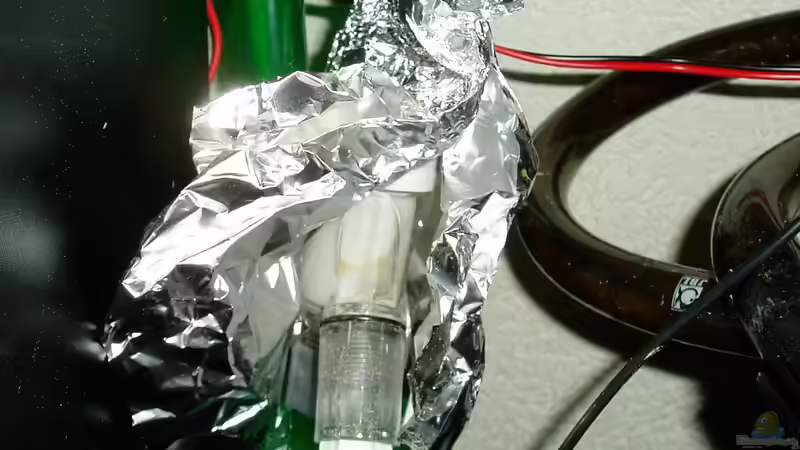 CO2-Infusor mit Alufolie zum Schutz vor Veralgung umhüllt von Reiner Dr. Med. Jesse (71)