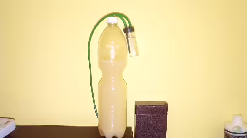 CO2 Mischung (Gärbehälter ) 14,02,2012 von Klumpen (22)