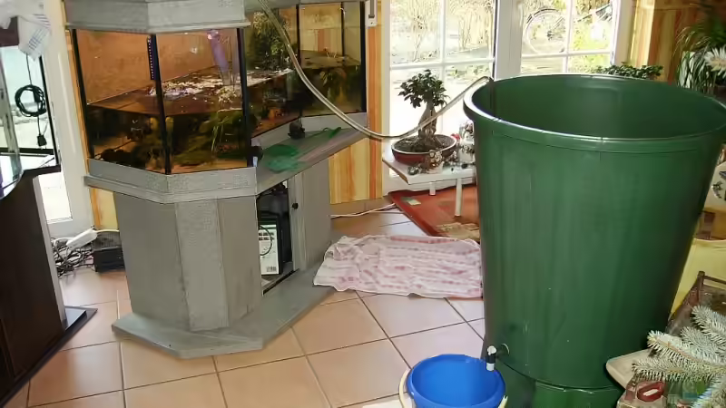 Dank der Regentonne verliere ich kein Wasser. von WSS (5)