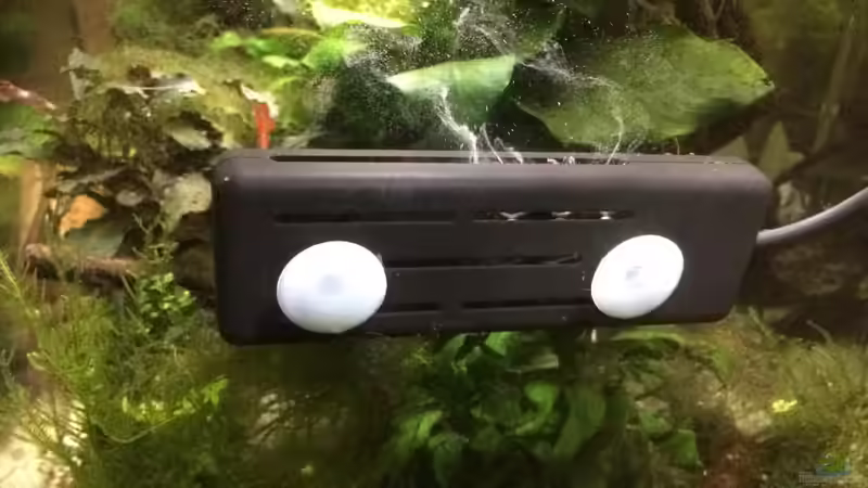 Das ist der Aquarienfresher - es sieht für mich aus, als ob das Becken ´raucht´... von Helga Kury (20)