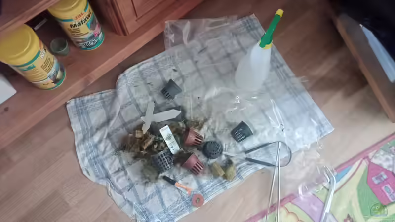 Dekoration im Aquarium 54er Scape / Wood-Stone von Torsten Bullmahn (25)