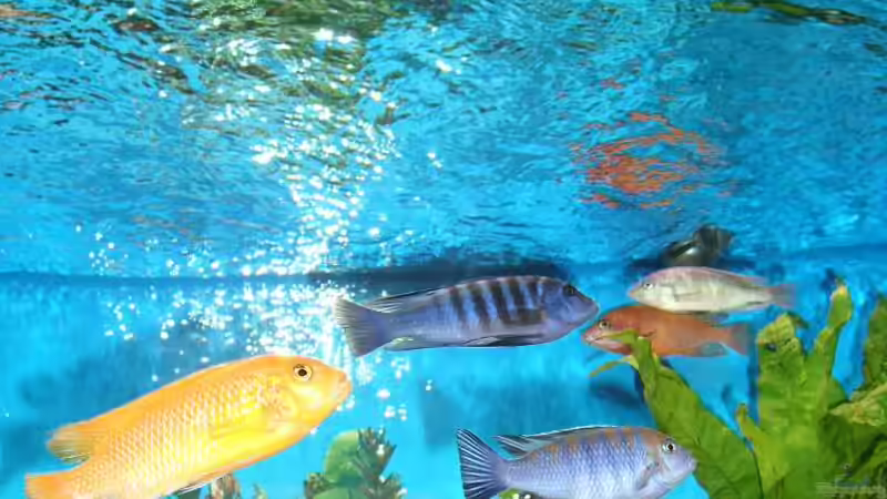 Dekoration im Aquarium Malawi Juwel von Mark M (24)