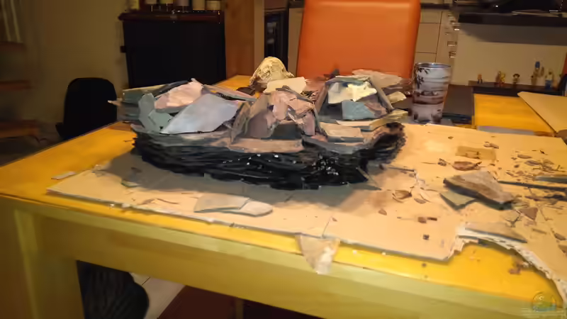 Dekoration im Aquarium Marco&#039;s Schieferbruch von AdrianSoS (49)