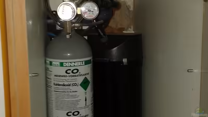 Dennerle Co2 2kg Dünge-anlage + Druck- Diffusor im Filterbecken  von Rene Zwirchmayr (27)