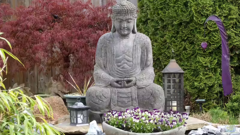 Der Garten als Meditations-Ort: Ein Rückzugsort für Körper und Seele