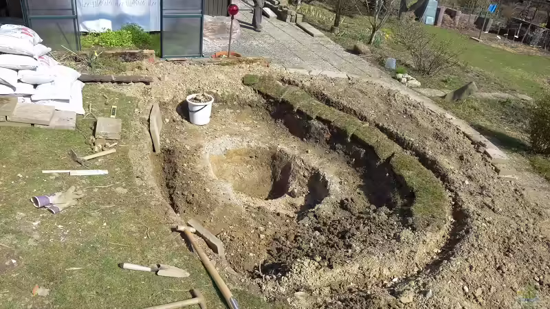 Der Wall und ??berlauf sind fertig 07.04.2018 von Acki50 (4)