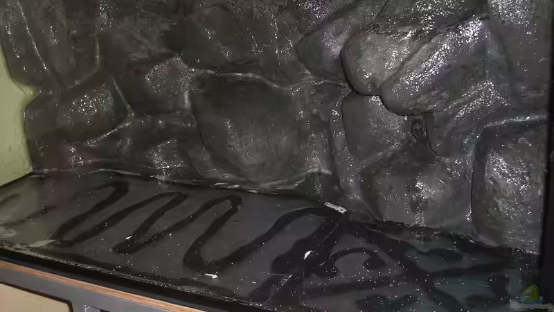 Die alte Rückwand für das Malawibecken im fertigen Zustand... von Matoba (9)