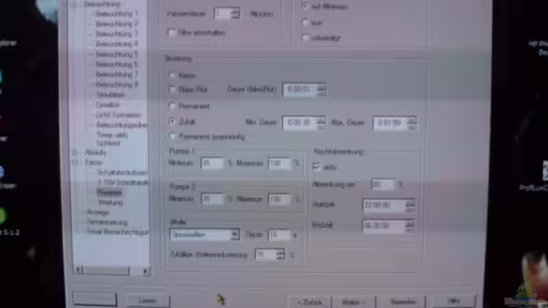 Die anzeige vom profilux für die tunze 6055 von O.K. (13)