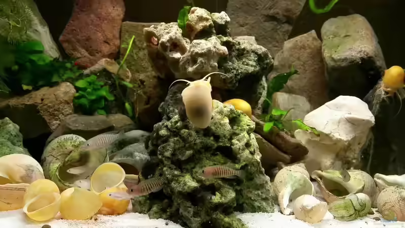 Die beiden Gruppen etwas näher von Dukes Aquaristikexperimente (2)