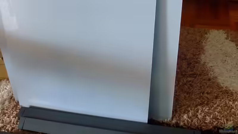 Die PVC Platten für die Abdeckung noch mit Schutzfolie und die U-Profile von Trooper (44)