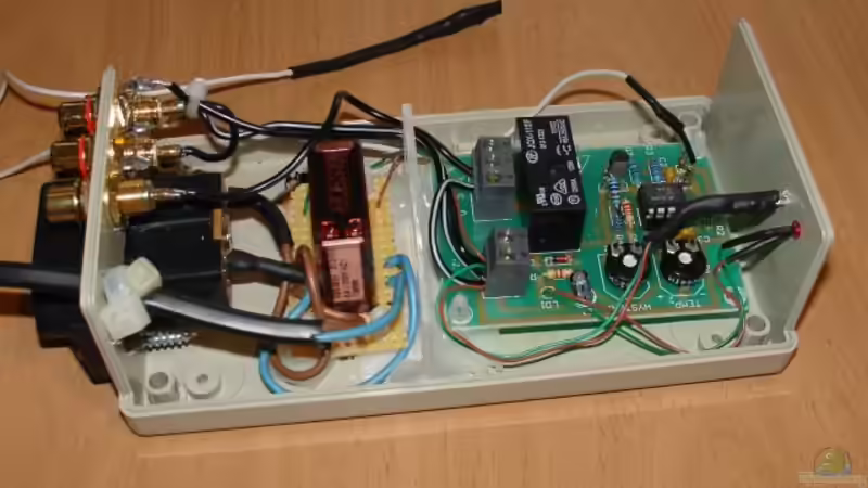 Die Steuerung im fast fertigen Zustand von Oxid81 (7)