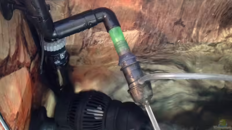 Diffusor und Strömungspumpe von oben beim Wasserwechsel von Alexander Mayer (24)