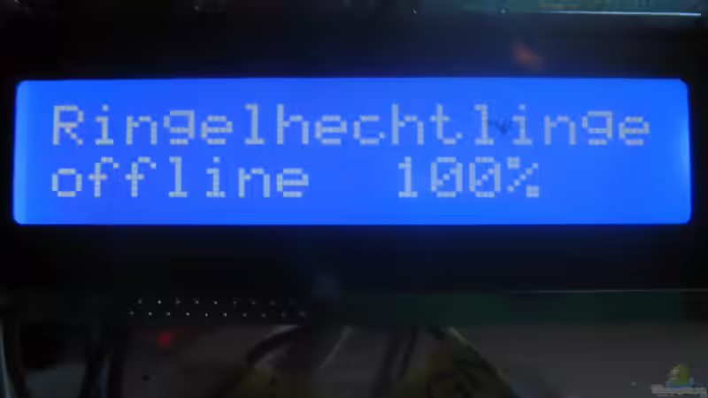Displayanzeige für das Aquarium, Der Temperatursensor fehlt immer noch daher noch von chrisi01 (21)