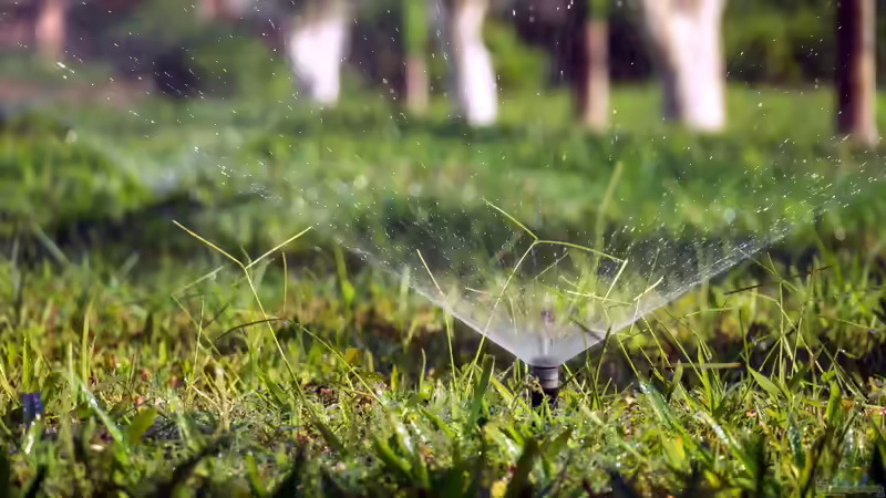 Effektiv den Garten an heißen Tagen gießen