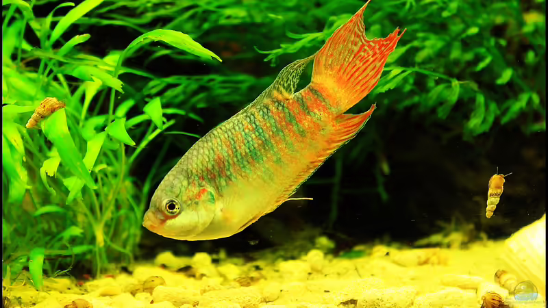 Ein Fisch aus dem Paradies,der Macropodus opercularis !!!