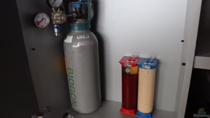 eine 12kg Co² Flasche mag für ein 200l Becken übertrieben sein, aber einem geschenkten von kon_nichiwa (6)