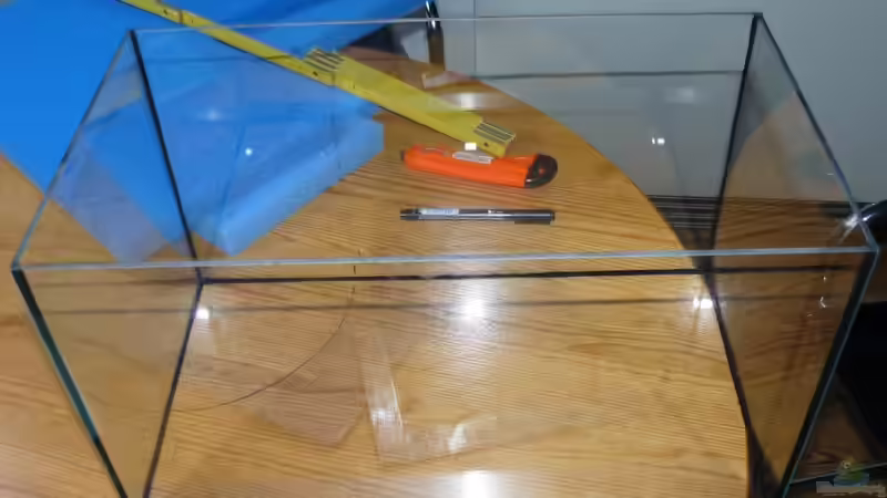 Es geht los....Das 25 L. Becken steht bereit. Ich auch. von A. G. (16)