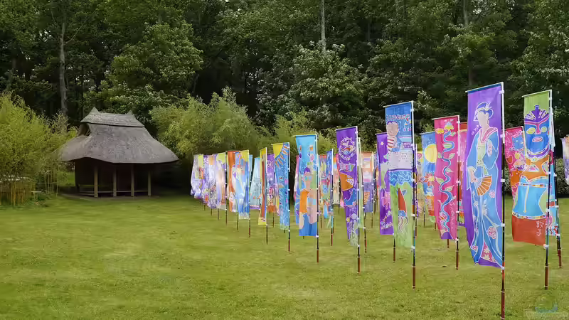 Fahne im Garten - Ideen, Tipps und Gestaltungsmöglichkeiten