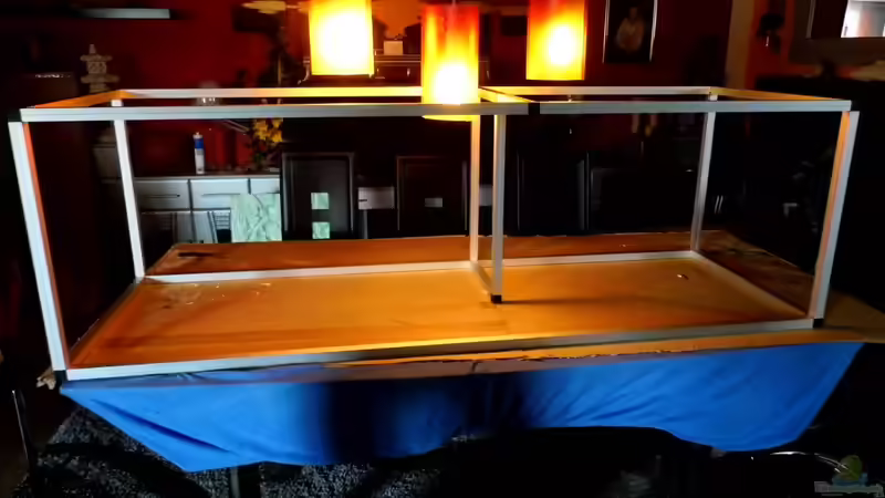 Fertiges Alugestell für die Erhöhung des Beckens von snooze (56)