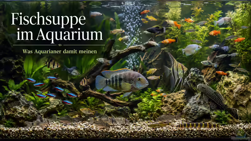Fischsuppe: Was meinen Aquarianer mit dem Ausdruck?