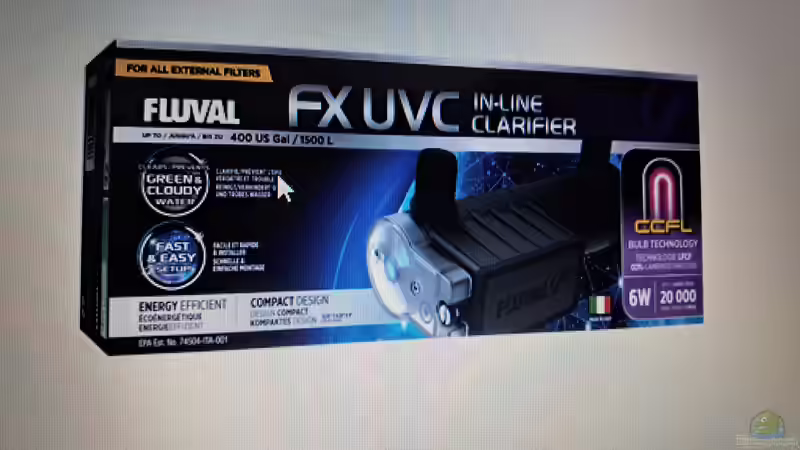 Fluval UV-c- Klärer, passend zu der FX-Serie von Fluval von Agua viva (13)