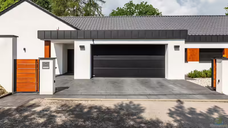 Funktionaler Eingang und Garage - wie man die Bauelemente richtig plant