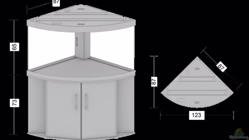 genauen Maße des Juwel Trigon 350 von ~Marco~ (17)