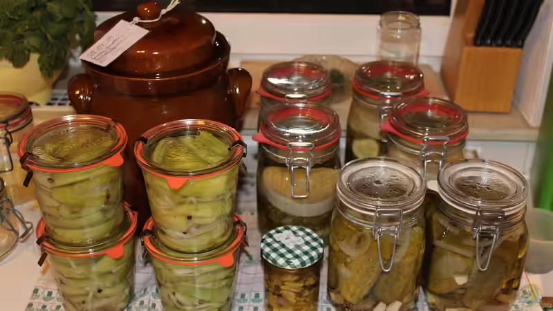 Geschmack und Vitamine auch nach der Erntezeit: Obst und Gemüse haltbar machen