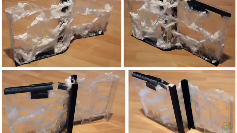 Grobe Strukurierung der Oberfläche durch Acrylglas und Styropor von Tilo Schmiedl (13)