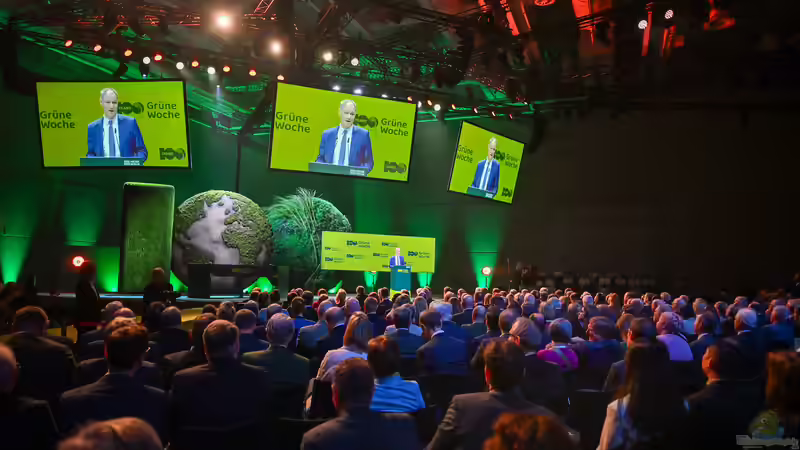 Grüne Woche Berlin - Das große Schaufenster für Landwirtschaft, Garten und Natur