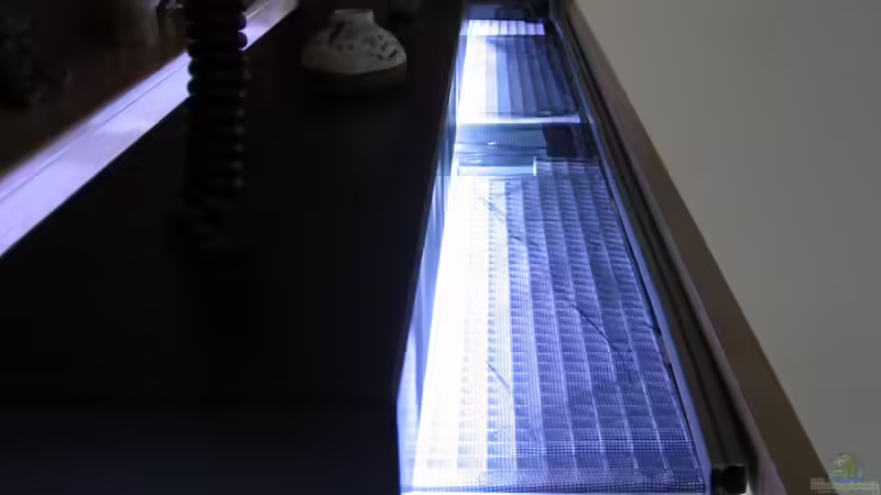 Hängelampe (Eigenbau) mit Abdeckung (Lichtrasterplatten) von Klaus Traxler (2)