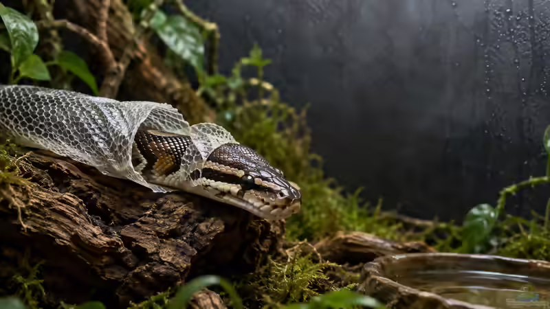 Häutung bei Schlangen: Ablauf, Anzeichen, Probleme und optimale Unterstützung im Terrarium