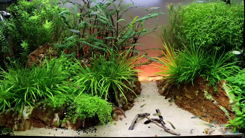 Hauptansicht Aquarium von Little Asia von Bjarke (1)