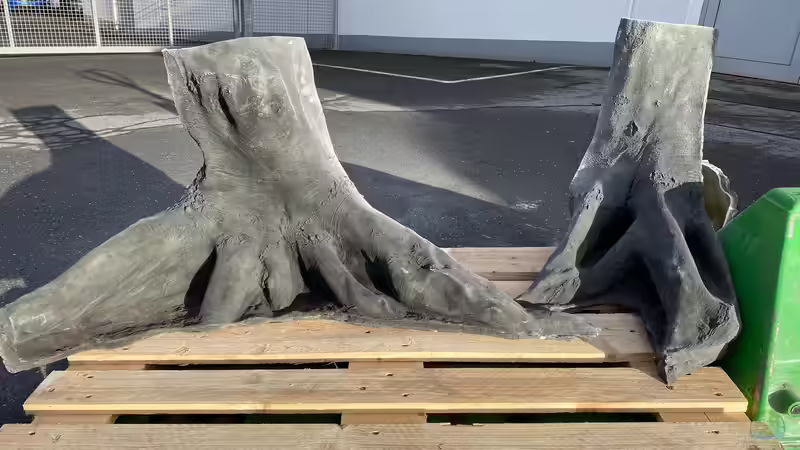 Hier der Baumstumpf geteilt für mich ! von Florian Bandhauer (51)